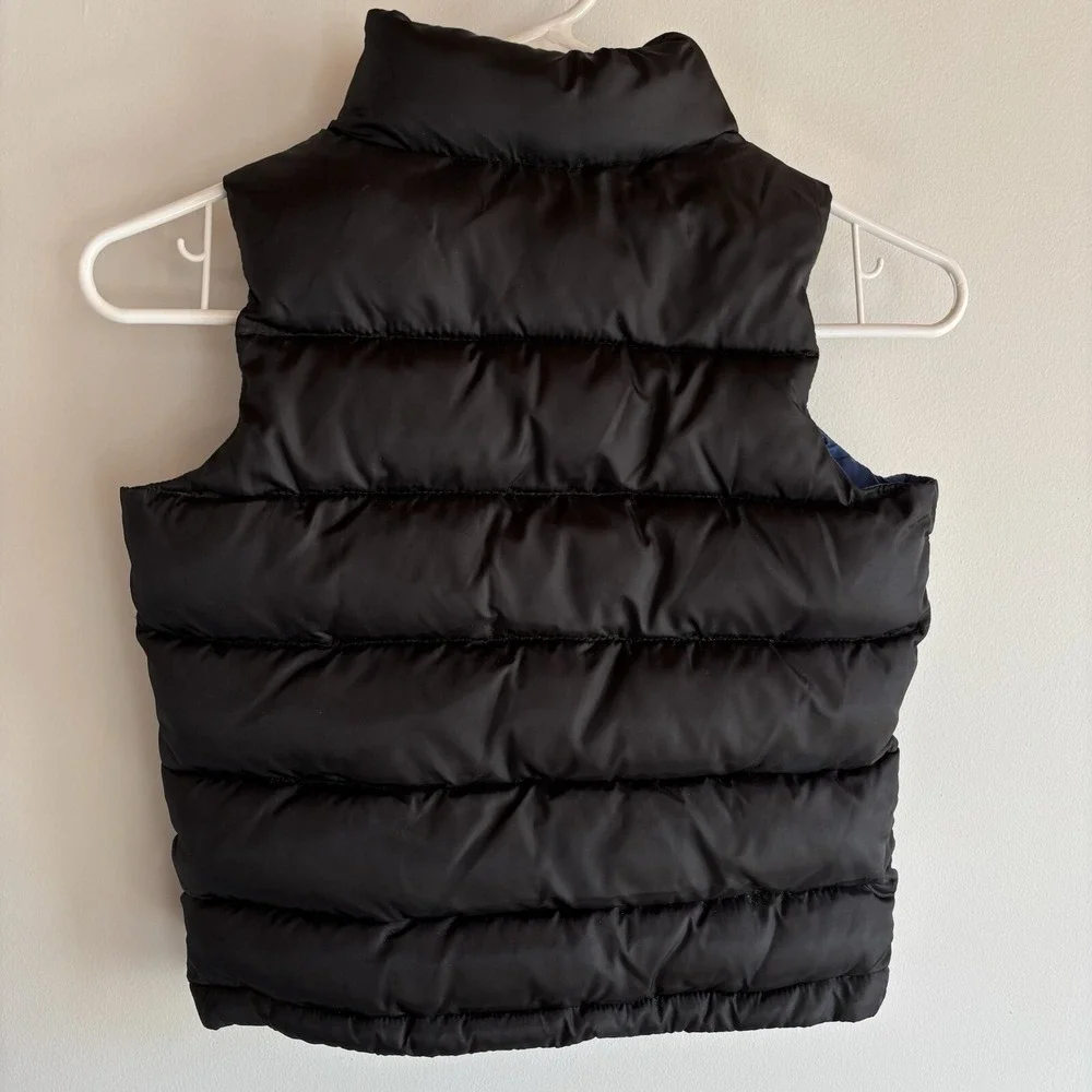 Gap Kids Full Zip Puffer‎ Vest Boys XS Size 4-5 Years Toddler Little Kid Coat